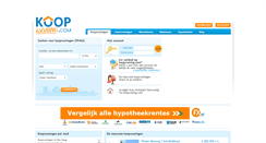 Desktop Screenshot of koopwoning.com